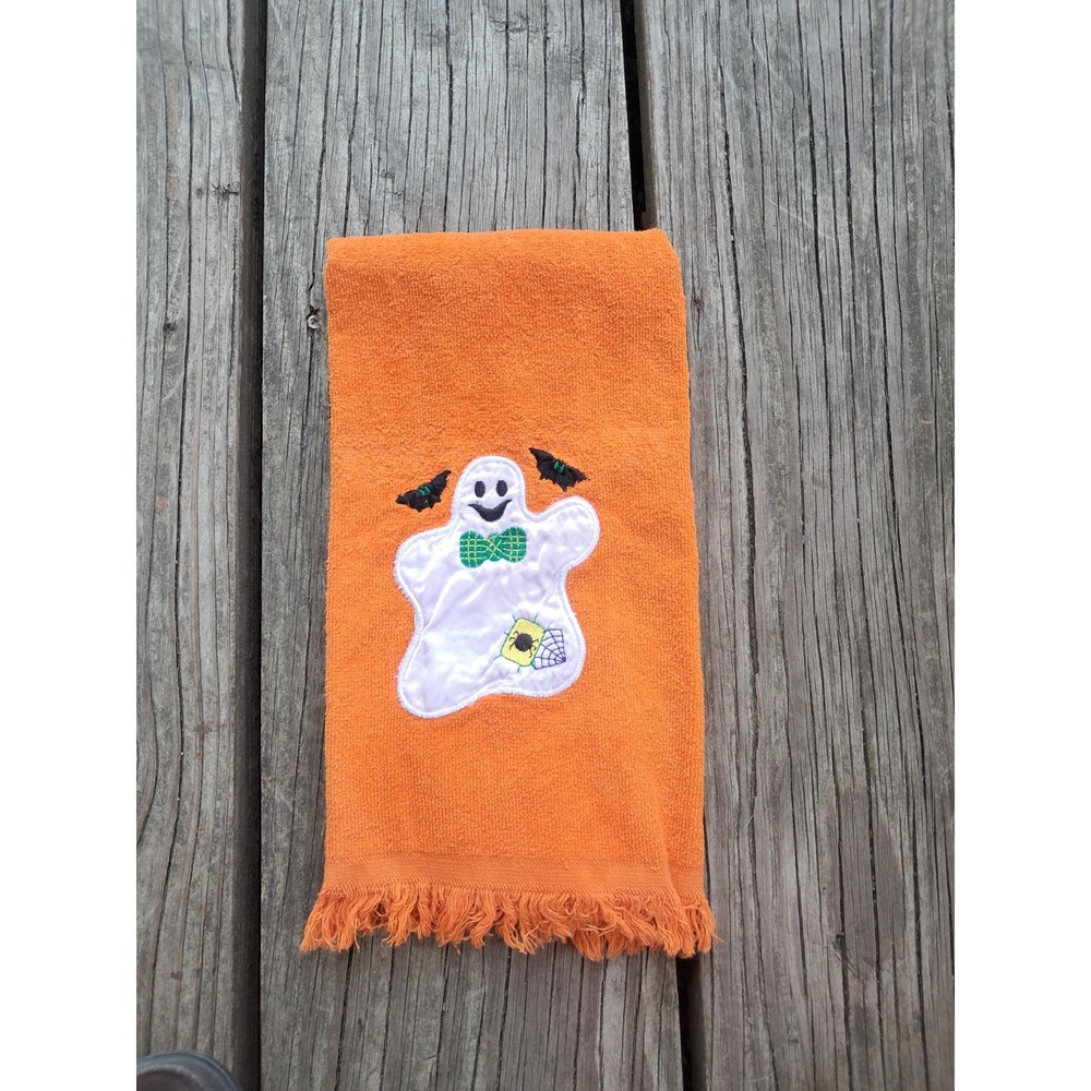 Towel Kitchen Tea / Dish Towels Halloween Pumpkin Vintage New C5